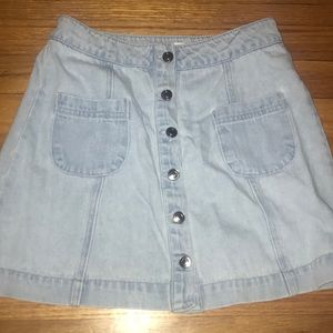 Forever 21 denim skirt